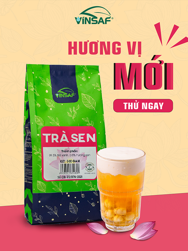 TRÀ SEN VINSAF - HƯƠNG VỊ MỚI, KHỞI ĐẦU MỚI